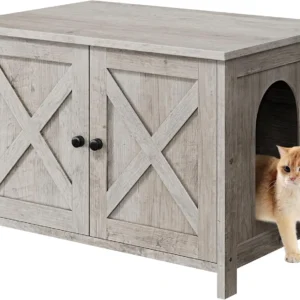 Hidden Cat Litter Cabinet